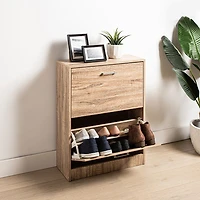 KSP Toby Shoe Cabinet -Drawer (Natural
