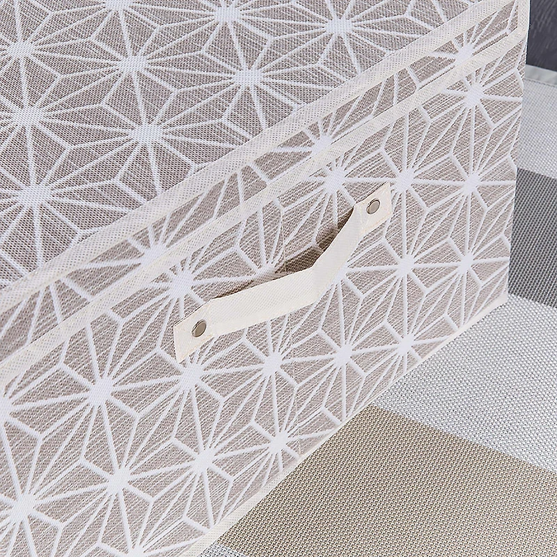 KSP Axis Storage Box with Window (Taupe) 30 x 39.5 x 25 cm