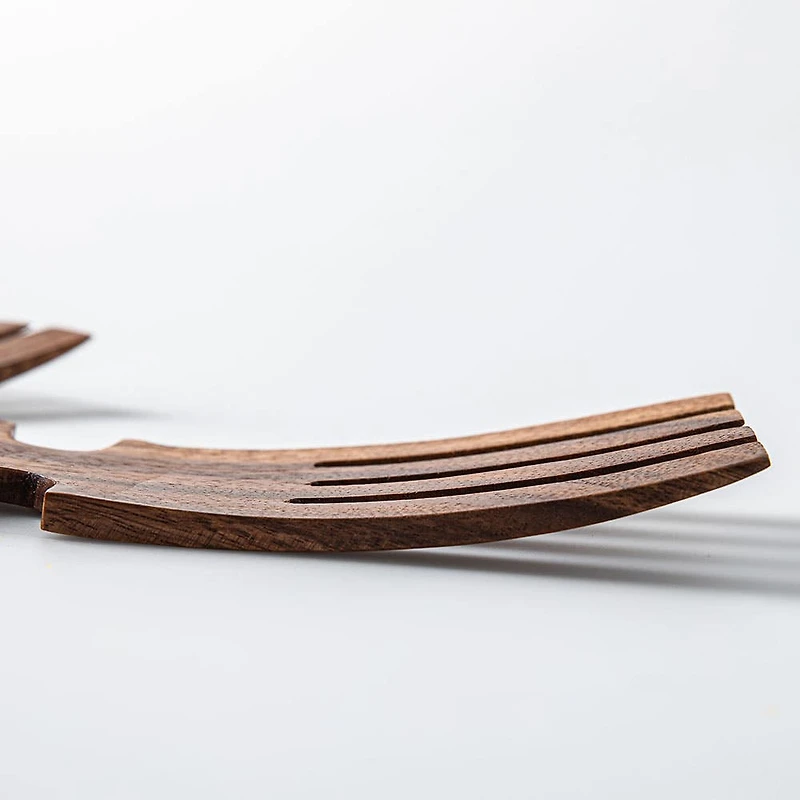 KSP Tala Acacia Wood Salad Server Claws - Set of 2 18 x 8 x 1.5 cm