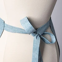 Harman Pantry Chambray Adjustable Apron (Blue)