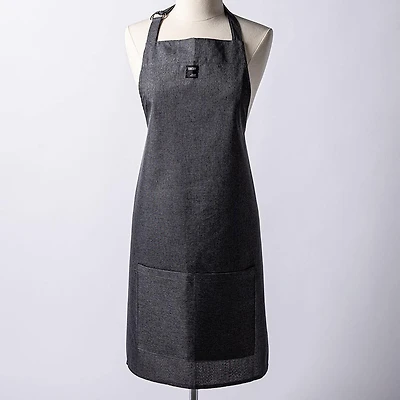 Harman Pantry Chambray Adjustable Apron (Charcoal)