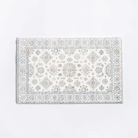 Harman Cilantro 'Alabaster' Memory Foam Bath Mat (Light Grey)