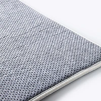 Harman Cilantro 'Alabaster' Memory Foam Bath Mat (Light Grey)