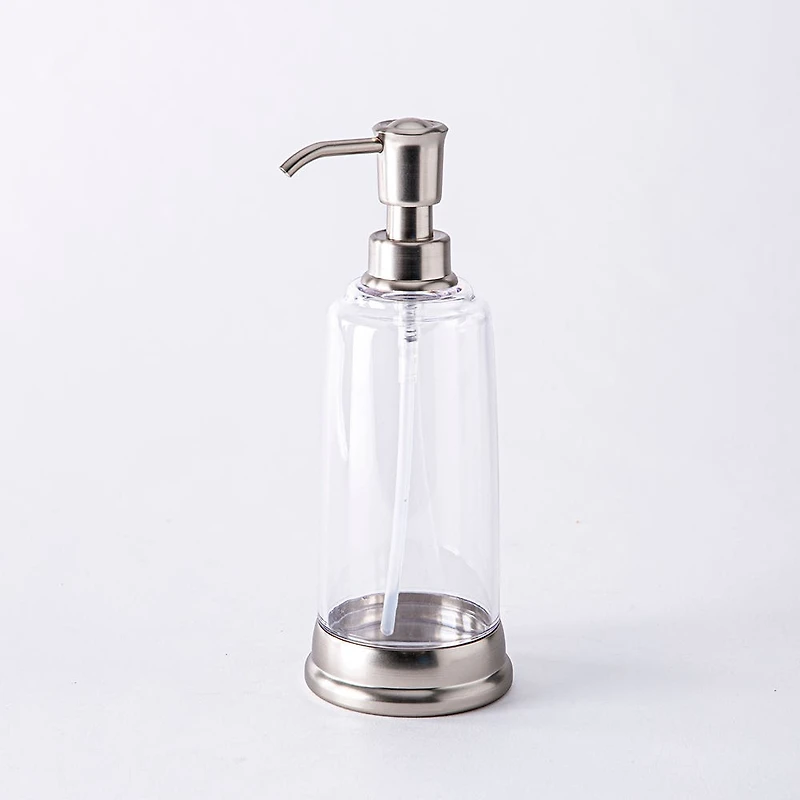 KSP Ashbury Acrylic Soap Pump (Nickel)