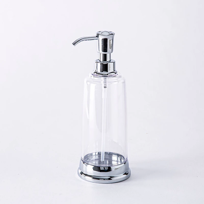 KSP Ashbury Acrylic Soap Pump (Chrome)