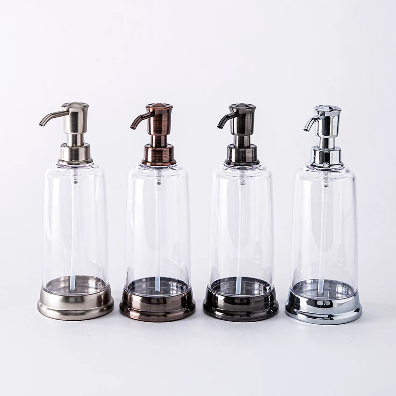 KSP Ashbury Acrylic Soap Pump (Chrome)