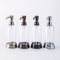 KSP Ashbury Acrylic Soap Pump (Chrome)