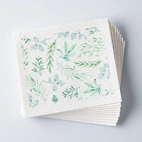 Harman 'Eucalyptus' Reusable Sponge Cloth - Set of 10