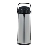 KSP Hilton Insulated Thermal Pump Carafe (Black/Stainless Steel)
