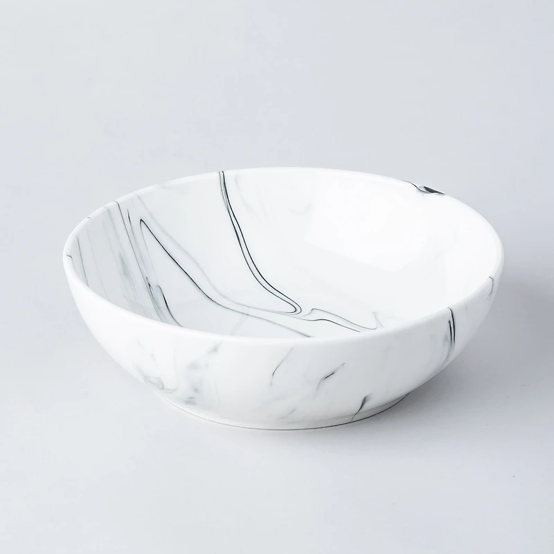 KSP Marble Porcelain Bowl (White/Grey)