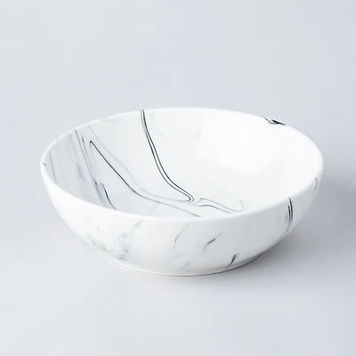 KSP Marble Porcelain Bowl (White/Grey)