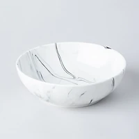 KSP Marble Porcelain Bowl (White/Grey)