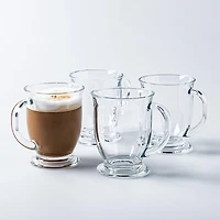 KSP Macchiato Glass Coffee Mug - Set of 4
