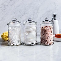 KSP Classic Glass Canister with Lid - Set of 3 (Clear)
