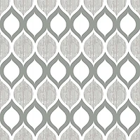 Contact Grip Prints 'Savoy' Shelf-Drawer Liner (Grey)