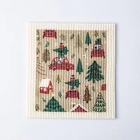 Harman Christmas 'Feels Like Christmas' Reusable Sponge Cloth (Multi)