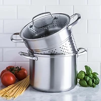 KSP Pro-Form Pasta Cooker Combo - Set of 4 (Stainless Steel)