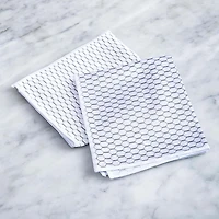 Casabella Microfiber Window & Mirror Cloth - Set of 2 (White)
