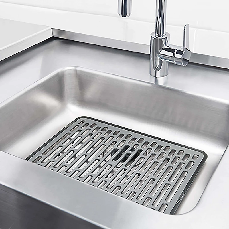 OXO Good Grips Sink Silicone Sink Mat Large (Black/Grey)