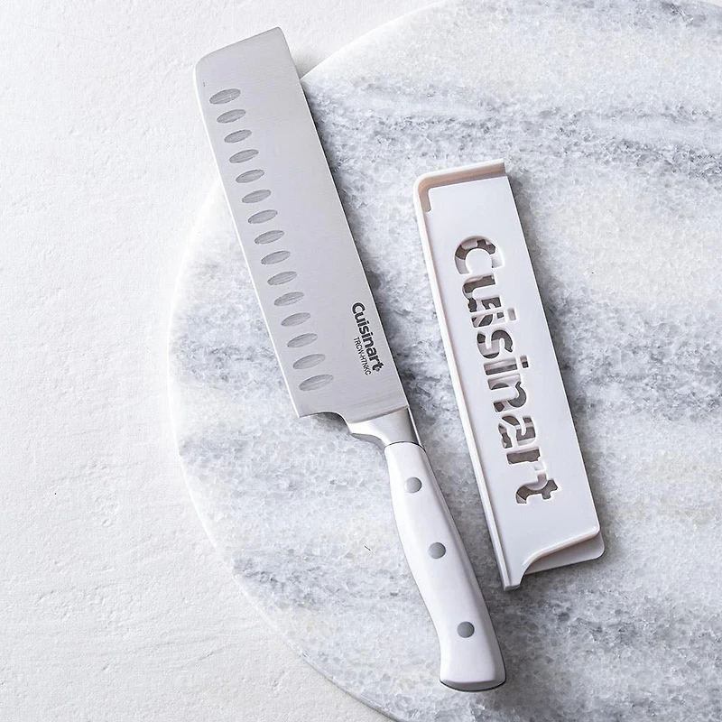 Cuisinart Triple Rivet Nakiri Knife (White)