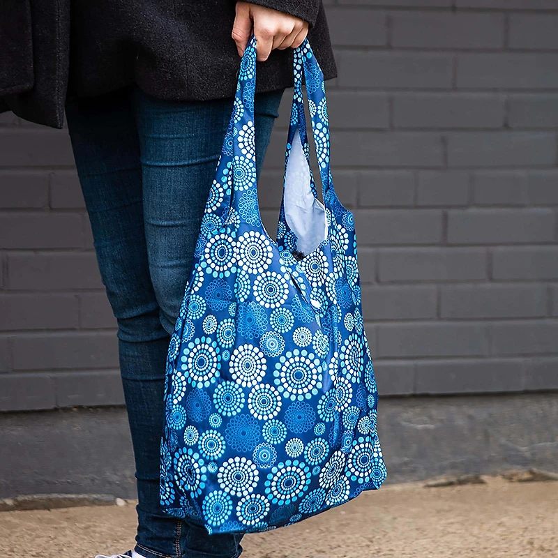 KSP Carry 'Mosaic' Shopping Bag (Blue)
