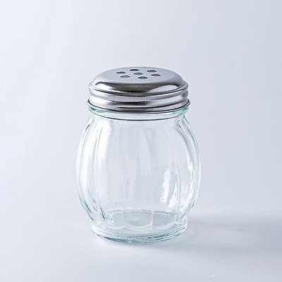 Kamenstein Shake Glass Cheese-Pepper Shaker (Glass Clear)
