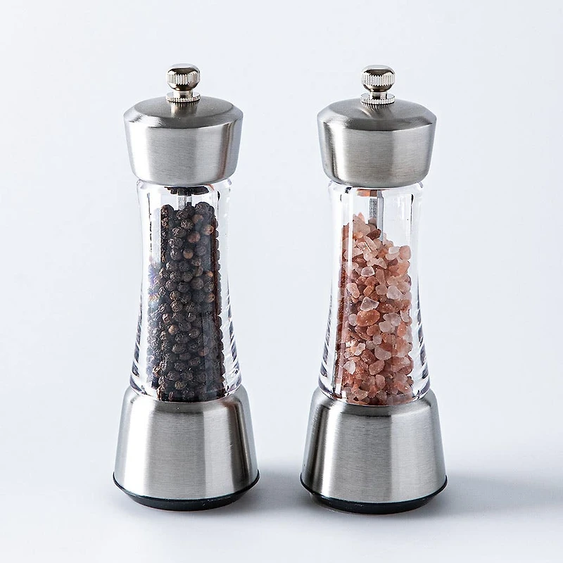 Farberware Steel Grind Salt  and  Pepper Mill - Set of 2