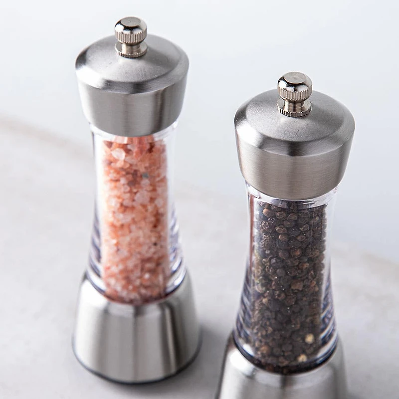 Farberware Steel Grind Salt  and  Pepper Mill - Set of 2