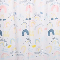 Splash Peva 'Happy Rainbow' Shower Curtain