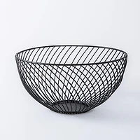 KSP Natura Wire Fruit Basket (Black)