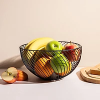 KSP Natura Wire Fruit Basket (Black)