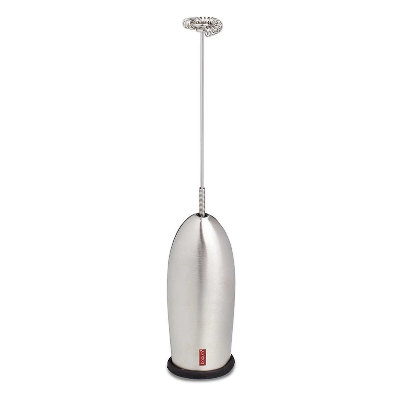 Bodum Schiuma Battery Milk Frother (Stainless Steel)