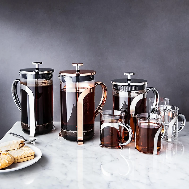 KSP Jamocha 1L French Coffee Press (Rose Gold)