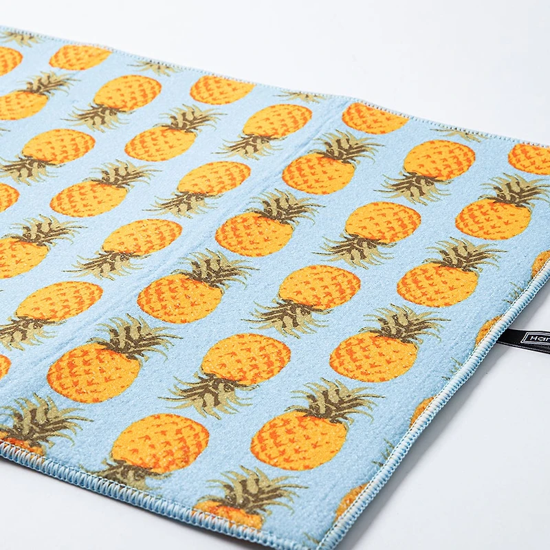 Harman Dry 'Pineapple' Microfibre Dish Drying Mat (Blue)