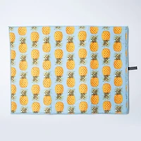 Harman Dry 'Pineapple' Microfibre Dish Drying Mat (Blue)