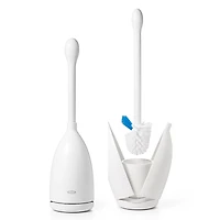 OXO Good Grips Bath Toilet Brush with Caddy (White)