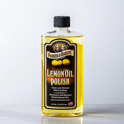 Parker & Bailey Clean Lemon Oil Polish 16oz.