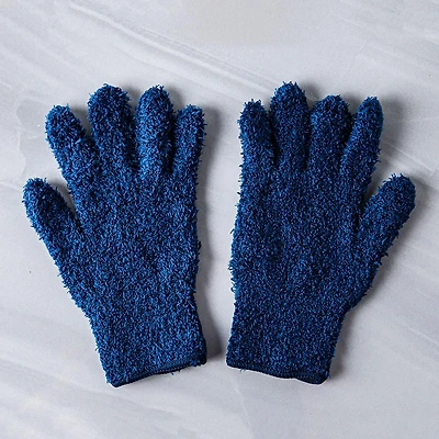 Parker & Bailey Clean Microfiber Dust Glove - Set of 2 (Blue)