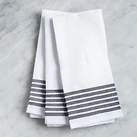 Harman Premium Quality Kitchen Towel - Set of 3 (Black)