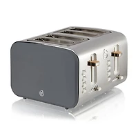 Swan Nordic Toaster 4-Slice (/Stainless Steel