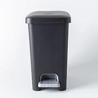 Sterilite Stepon Garbage Can (Black)