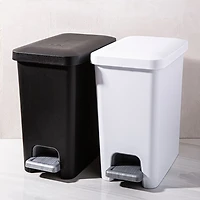 Sterilite Stepon Garbage Can (Black)