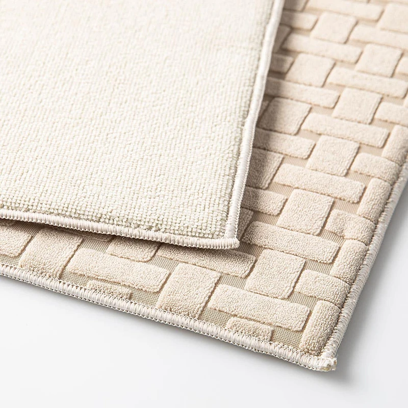 KSP Luxedry 'Interlock' Microfiber Dish Drying Mat - Set of 2 (Beige)