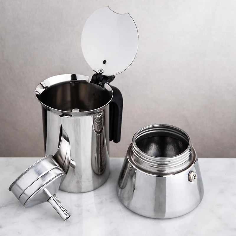 Bialetti Venus Stovetop Espresso Maker Small (Stainless Steel)