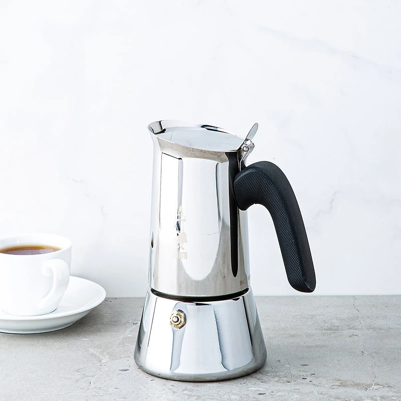 Bialetti Venus Stovetop Espresso Maker Small (Stainless Steel)