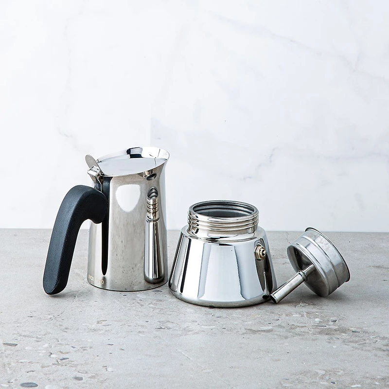 Bialetti Venus Stovetop Espresso Maker Small (Stainless Steel)