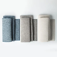 KSP Luxedry'Heathered Microfiber Dish Drying Mat - Set/3 (Beige)