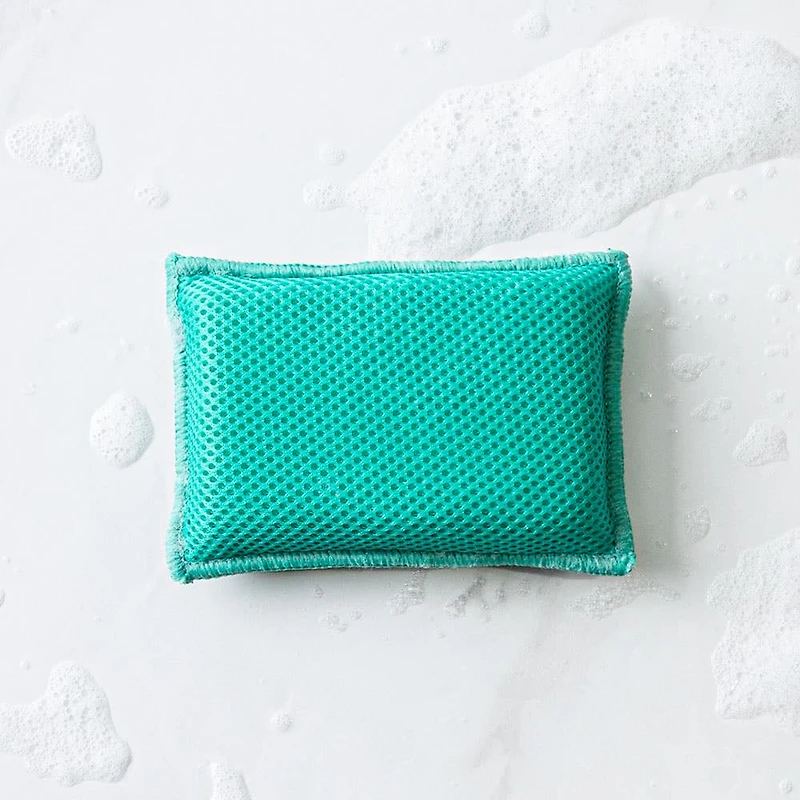 KSP Mighty Sponge Non-Scratch Cleaning Scrubby (Turquoise)