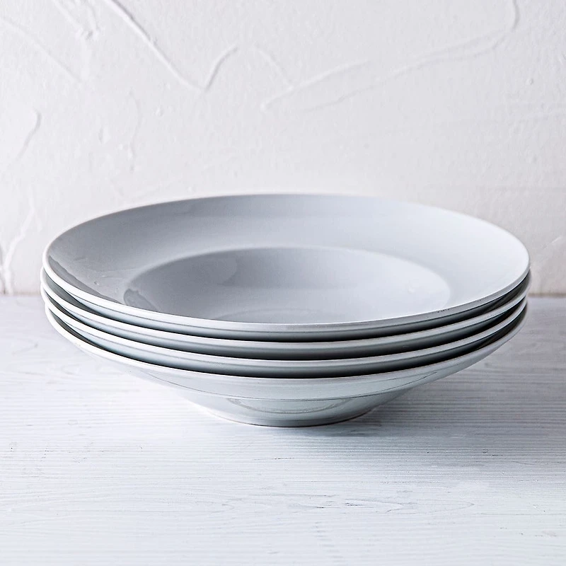 KSP Napoli Porcelain Pasta Bowl - Set of 4 (White)