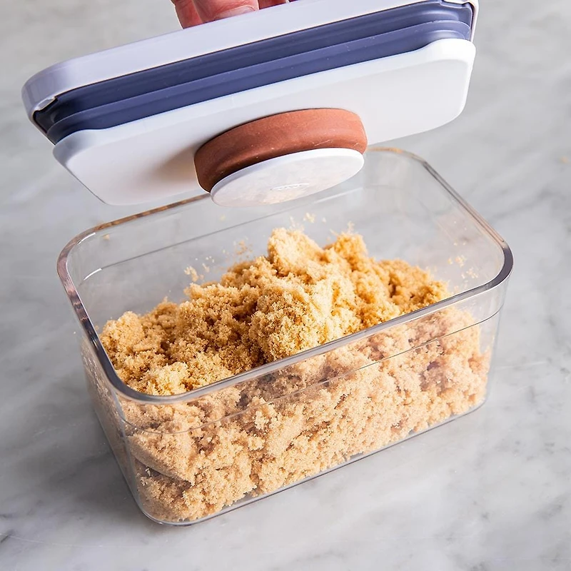 OXO Good Grips Pop 2.0 Brown Sugar Keeper (White/Rust)